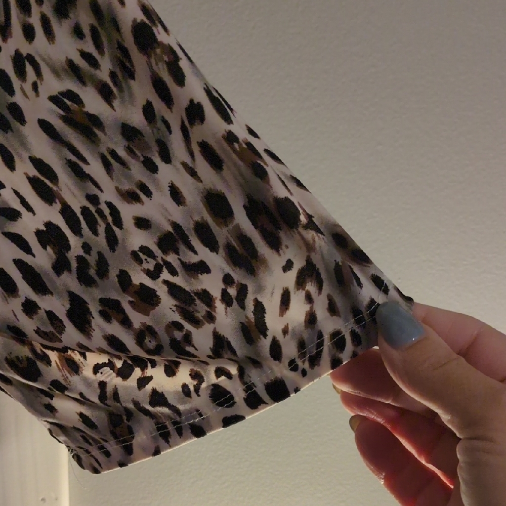 Rene Rofe Animal Print Women's Robe - Picture 6 of 7